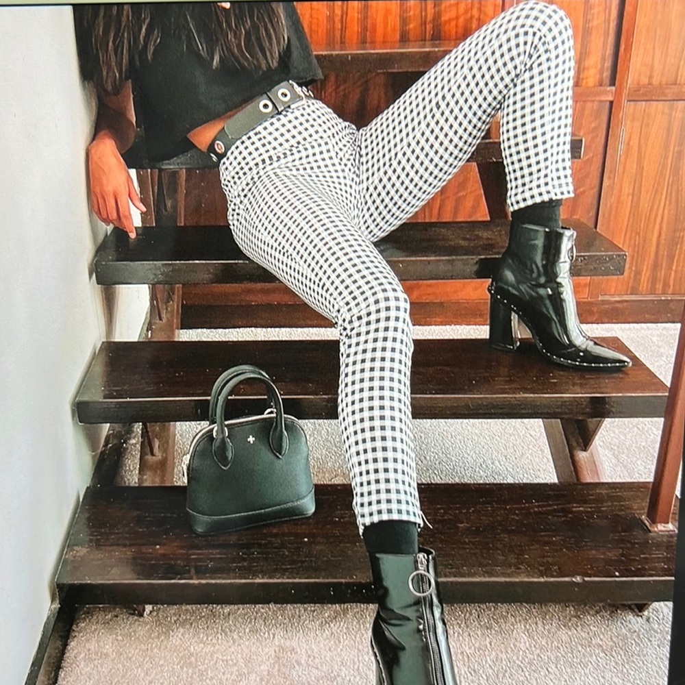 Princess Polly Iggy Gingham Stretch Pant